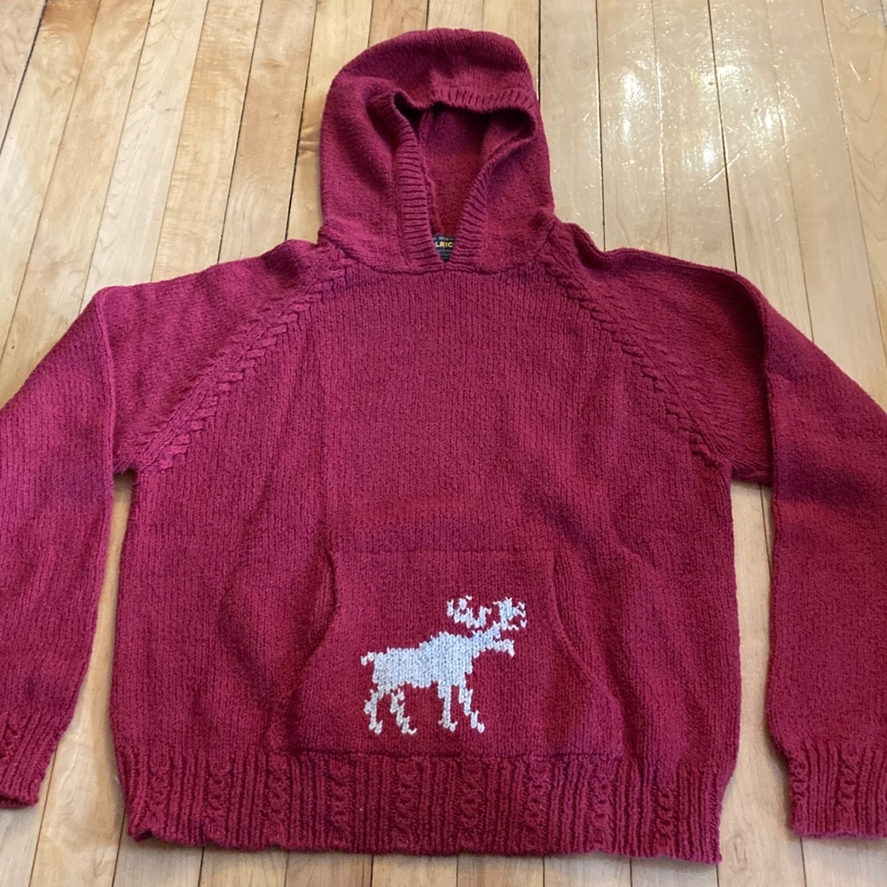 Woolrich Deep Red Knit Sweater